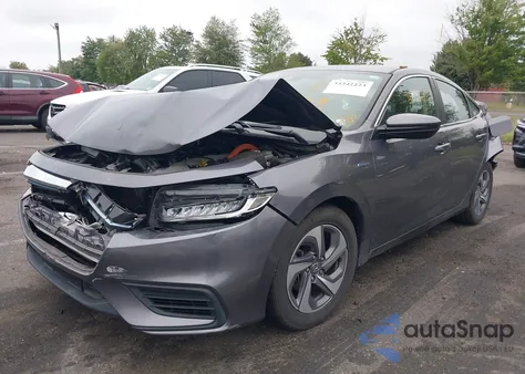 2020 Honda Insight Ex из США, поврежденный, VIN 19XZE4F59LE011142